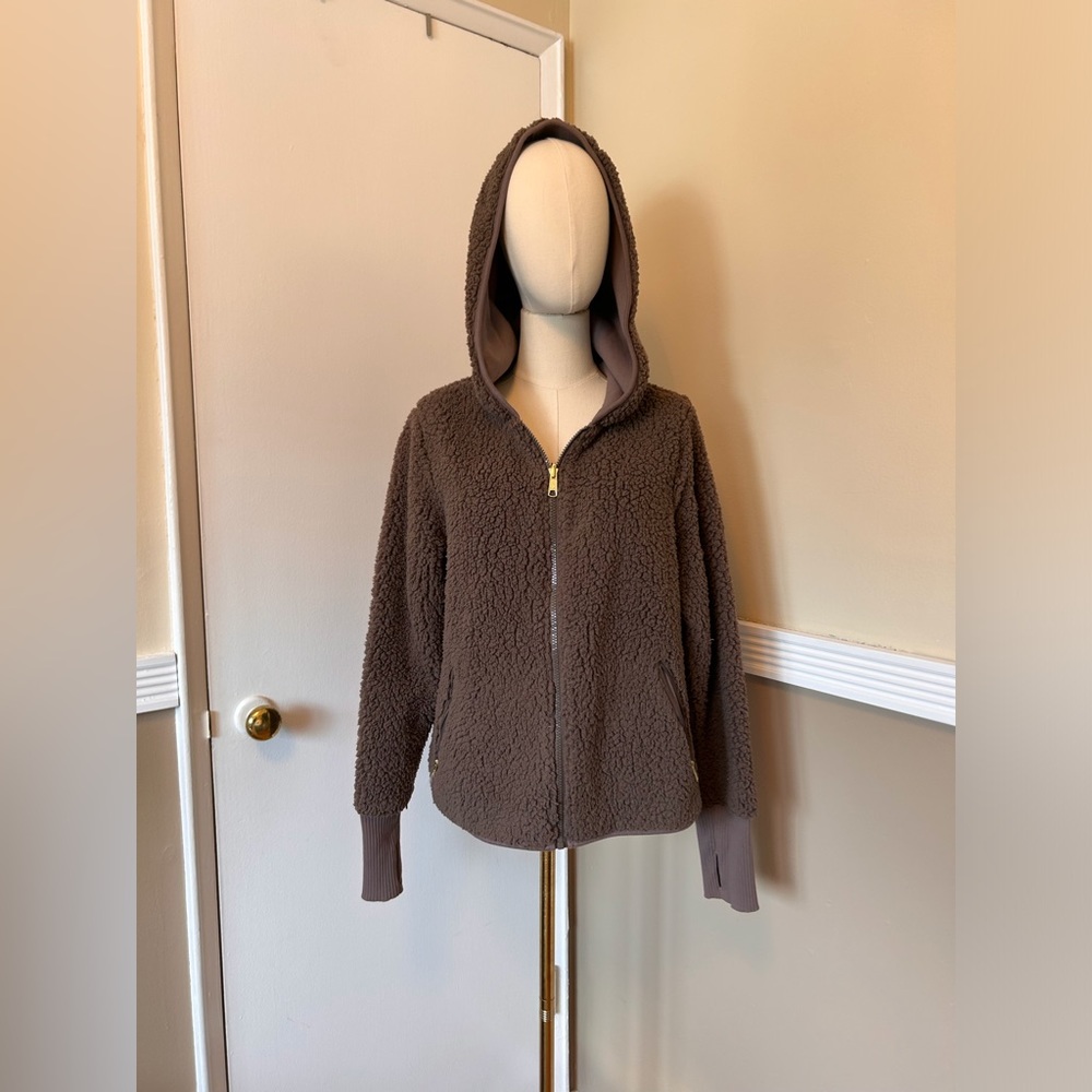 Reversible Brown Hoodie
